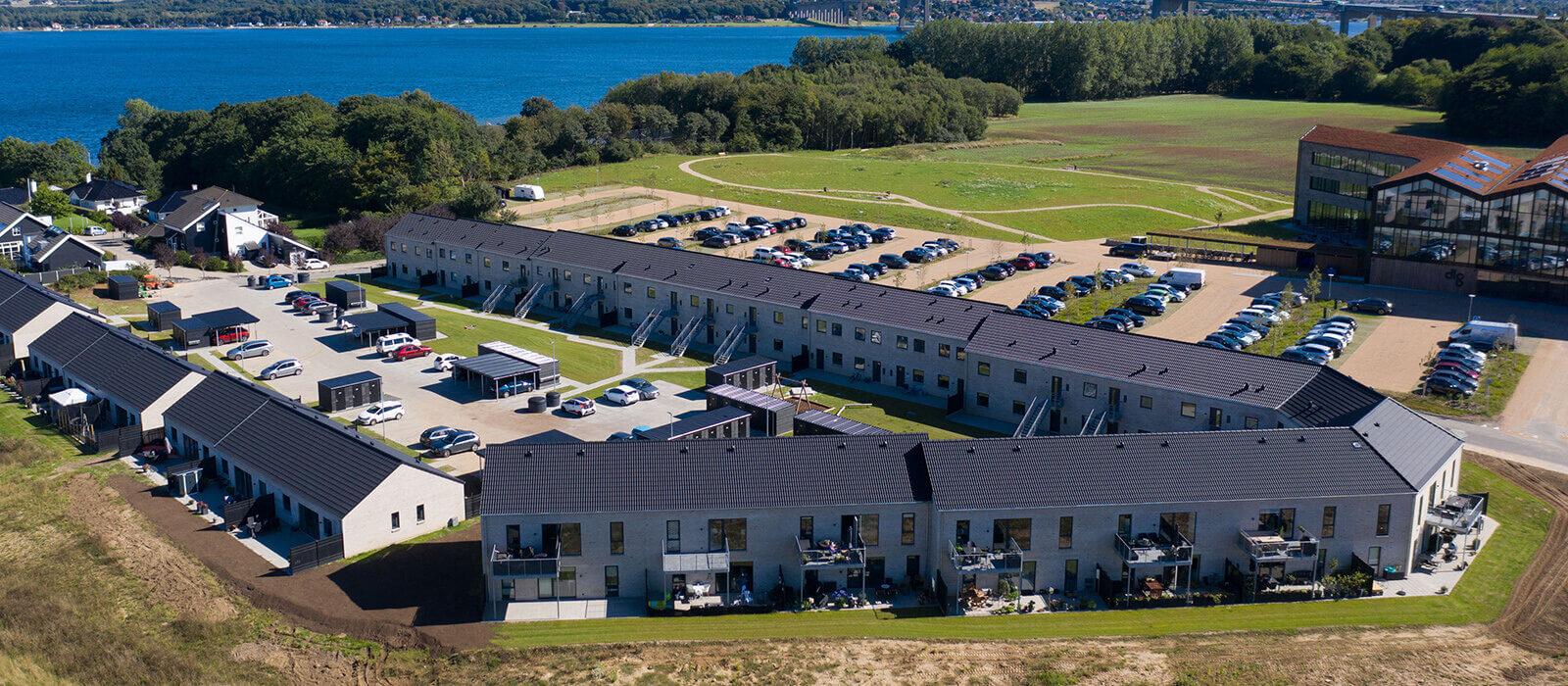 Rækkehuse i Fredericia, udlejet af Heimstaden