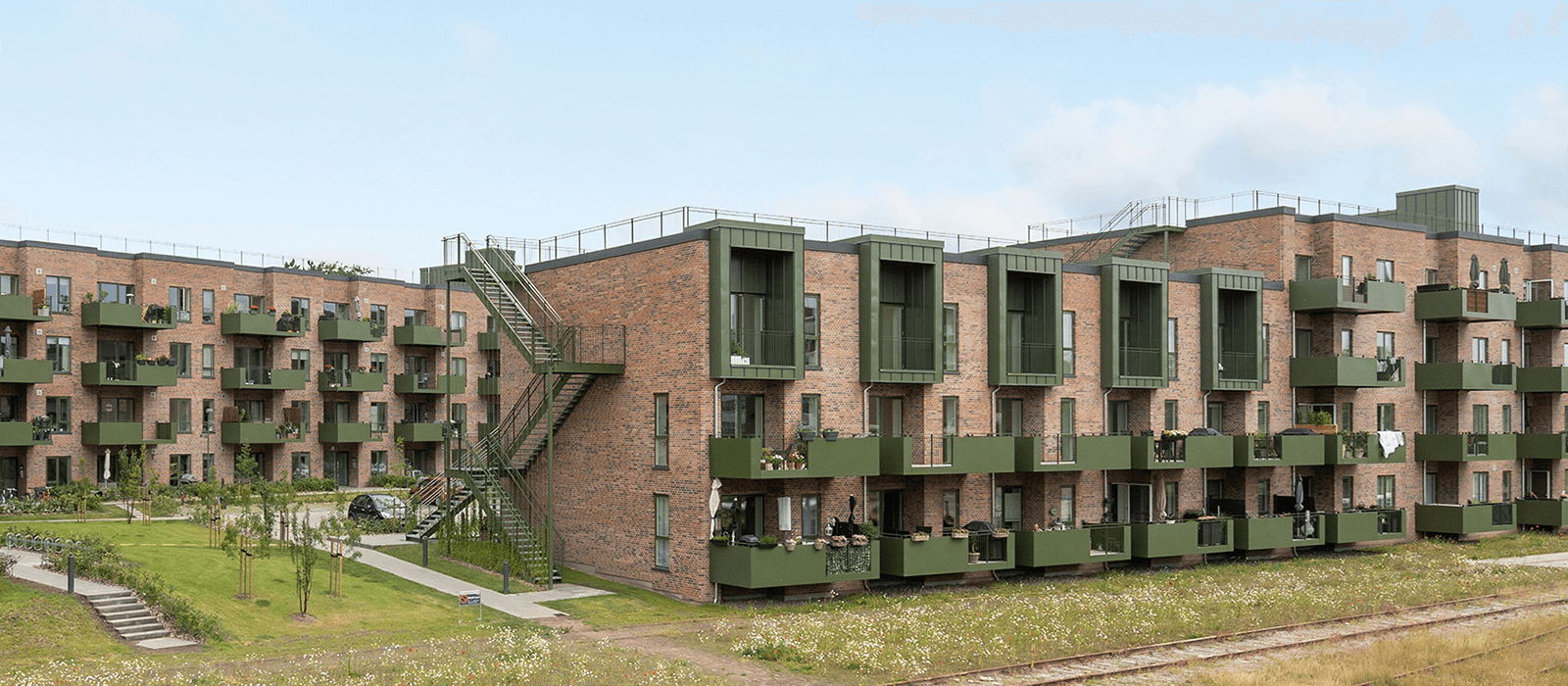 Heimstaden lejeboliger i Sporbyen, Randers